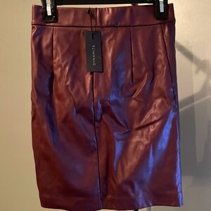 High Waist Mini Wrap Skirt